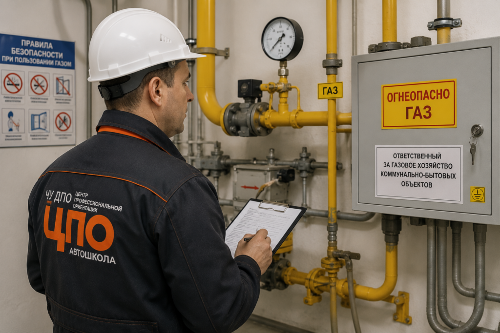 Ответственный за газовое хозяйство коммунально-бытовых объектов