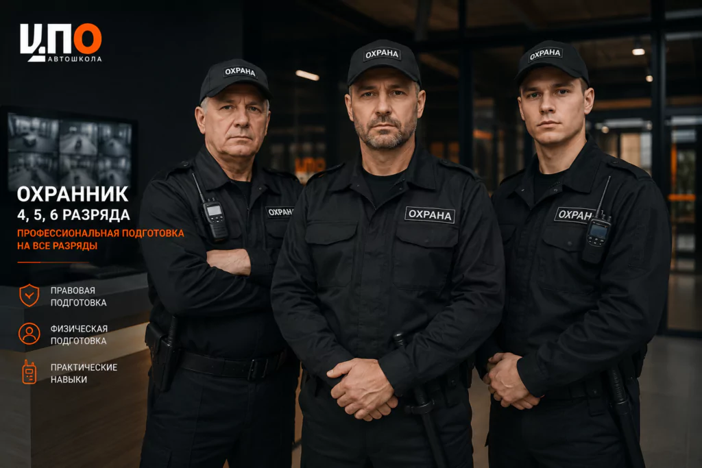 Охранник 5 разряда