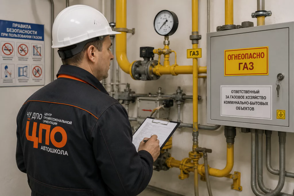Ответственный за газовое хозяйство коммунально-бытовых объектов